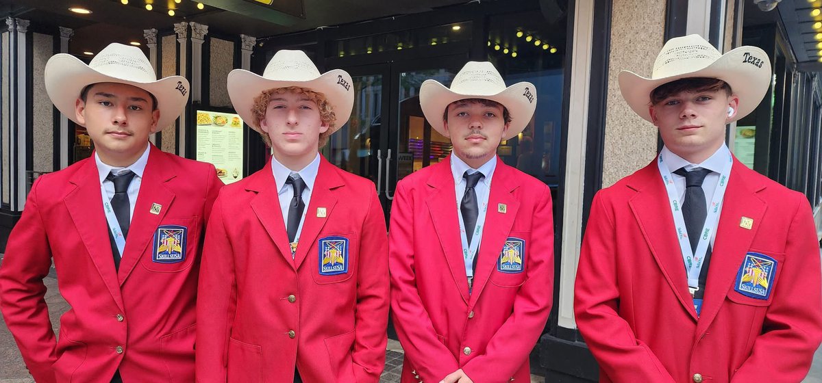 Congratulations to <a href="/BeltonHS/">BeltonHS</a> students Jack Clark, Joseph Fuentes, Bryson Necessary and Erik Schiller—and their instructor Michael Carrillo—for earning the Silver Medal in the National SkillsUSA TeamWorks Competition!🍎