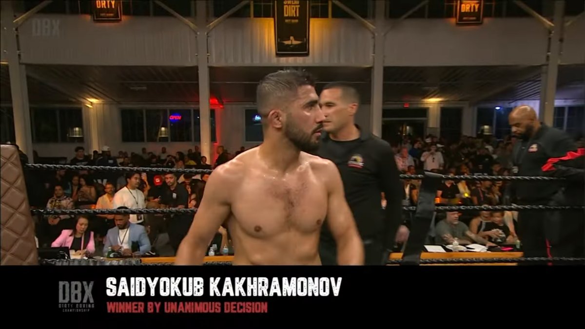 The Wrestling Snob (@aleavelle) on Twitter photo Saidyokub Kakhramonov vs Alex Caceres was a great 3 round fight that saw Kakhramonov take Caceres down and pretty much control most of the fight giving him a unanimous decision on <a href="/DirtyBoxing_/">Dirty Boxing Championship</a> 2 Saidyokub Kakhramonov vs Alex Caceres was a great 3 round fight that saw Kakhramonov take Caceres down and pretty much control most of the fight giving him a unanimous decision on <a href="/DirtyBoxing_/">Dirty Boxing Championship</a> 2