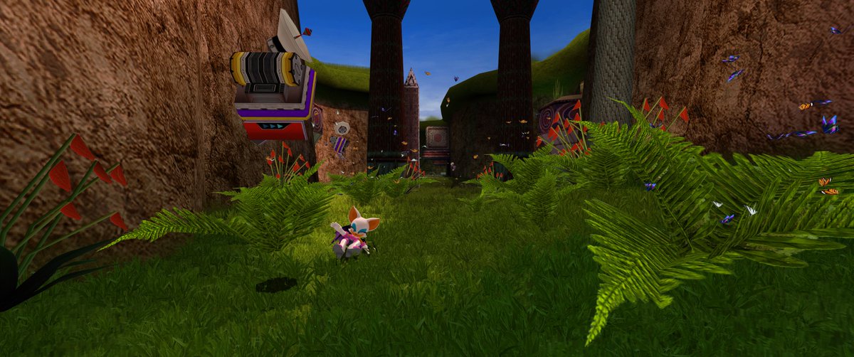 MentorDex's tweet image. Quite a few years ago, mine and @hoppyboppybunny's "Solaris Project" for SA2 pushed what an SA2 stage mod can look like.
Although cancelled, Wave Ocean v2 is open to the public. This served as a prototype for how we'd handle the graphical fidelity you all love in Modern SA2!