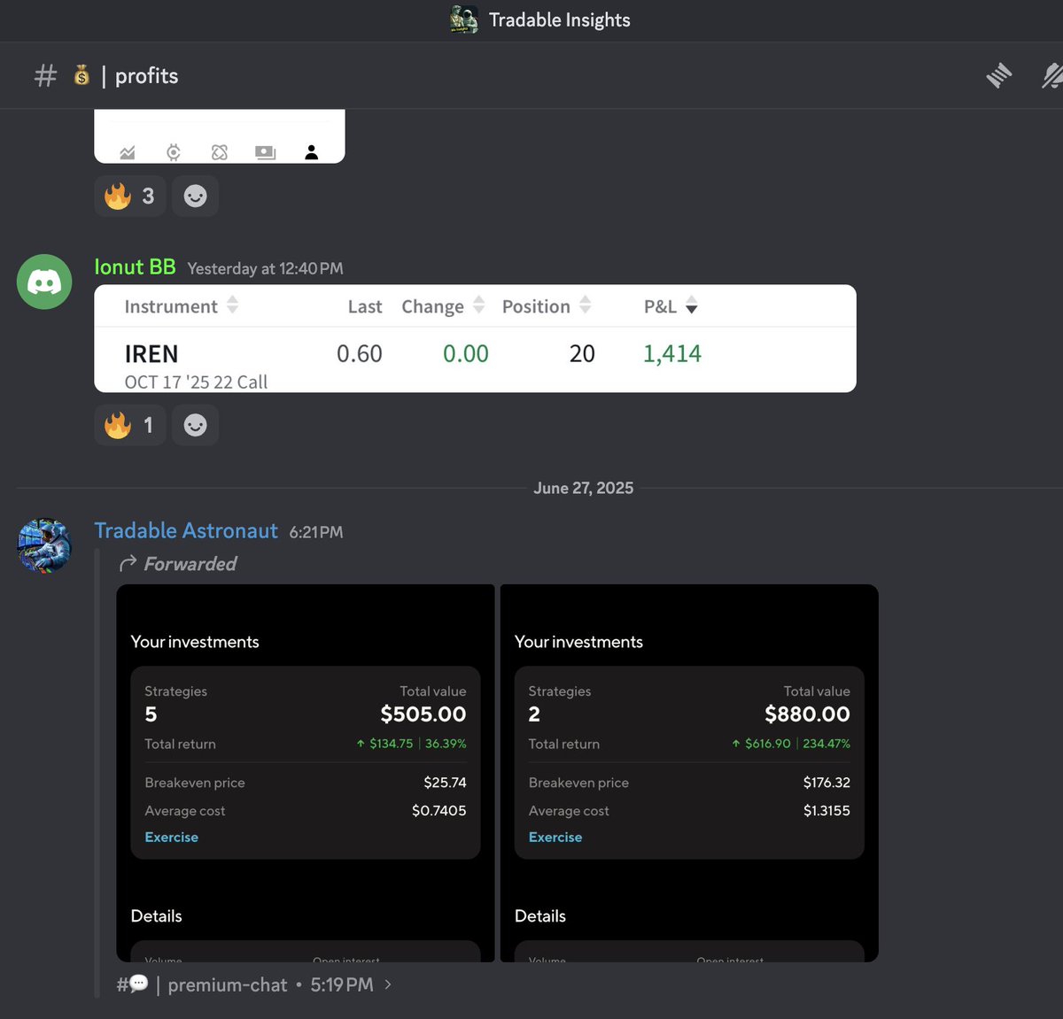 Tradable Astronaut (@tradableastro) on Twitter photo After another amazing week within <a href="/TradableInsight/">Tradable Insights</a> !
Here is 30% OFF Lifetime! Code " UPFINITY"
whop.com/checkout/plan_…
Limited time only, expiring Sunday night!
$TSLA $FSLR $NVDA $COIN $META After another amazing week within <a href="/TradableInsight/">Tradable Insights</a> !
Here is 30% OFF Lifetime! Code " UPFINITY"
whop.com/checkout/plan_…
Limited time only, expiring Sunday night!
$TSLA $FSLR $NVDA $COIN $META