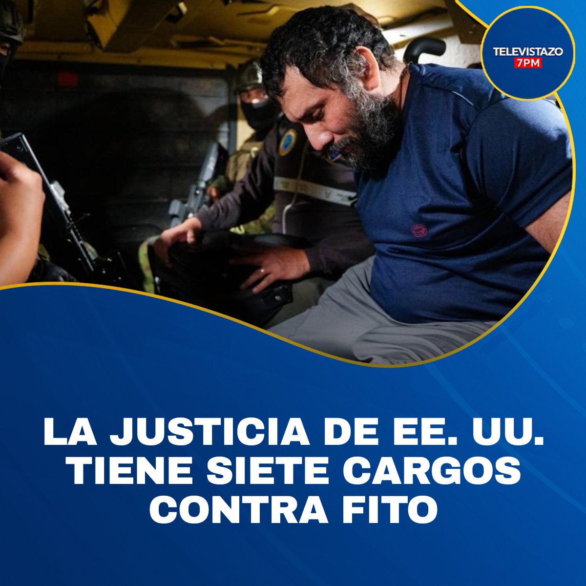 #EnVivo 🔴 | El 2 de abril de este año, la Corte Federal de Brooklyn reveló la acusación contra #AliasFito que incluye siete cargos por delitos, como tráfico de armas y tráfico de drogas, por los cuáles puede enfrentar una condena de 10 años e incluso hasta cadena perpetua.

📌