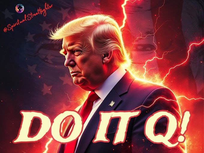 TheQeye_'s tweet photo. PRESIDENT TRUMP = Q+
DO IT Q!!!
#MAGA
#SAVETHEHUMANITY
@ConnieKR016 https://t.co/sNjHzco3f6