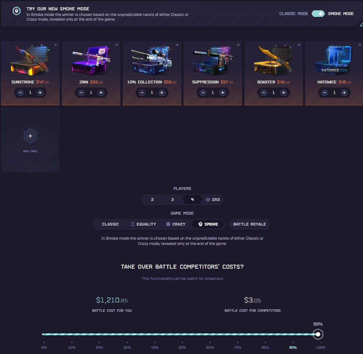 🎁$1210 Battle Giveaway Datdrop! (%99 sponsored)
🆚2x 1v1 (4 Winner)
💨Smoke Mode
✅Retweet + Like
💵Deposit $500 on code ''Raxor'' + ''Rax''

⏳Rolls 07.04 (Friday)

🛑Send *FullScreen* proof in comments .! (only the deposits after this post counts)!