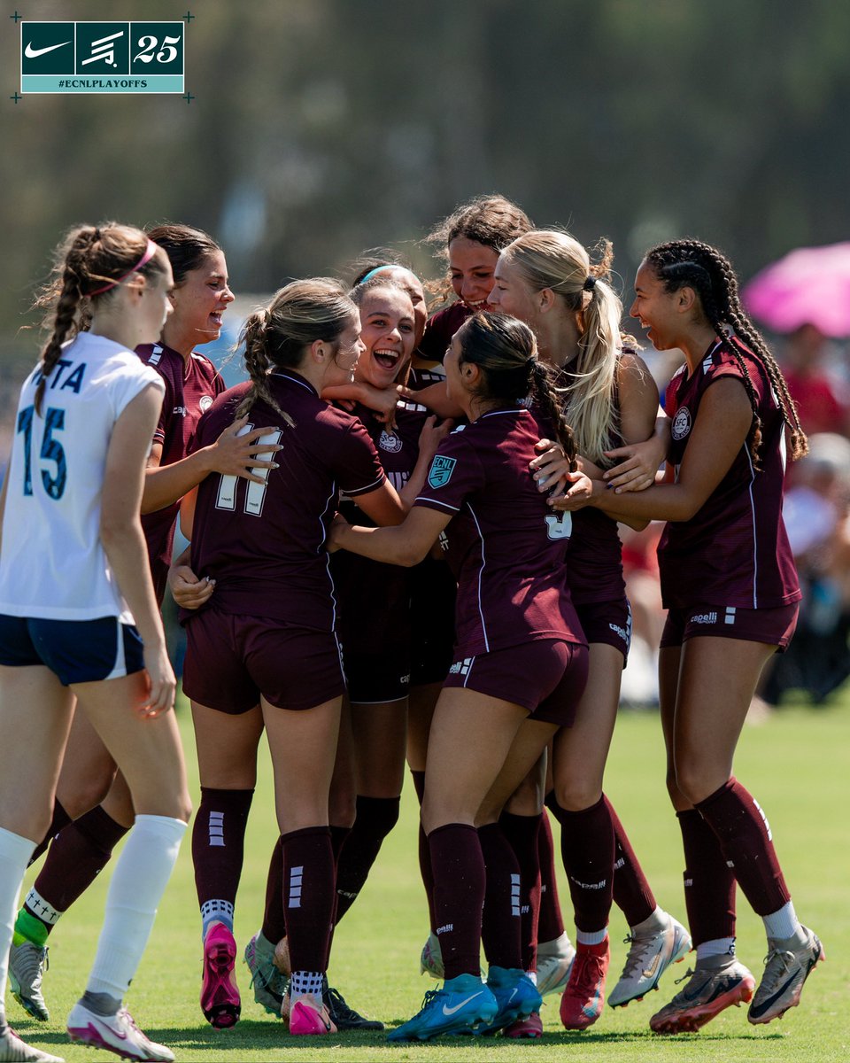 JUBILATION. 

#ECNLplayoffs