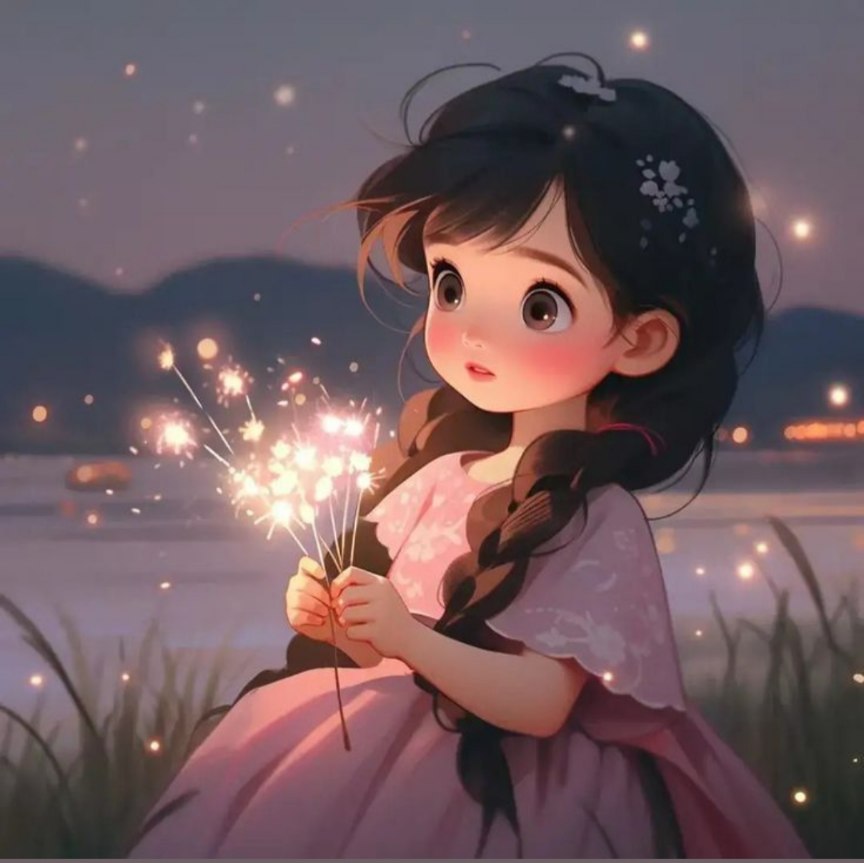 Jessi_Het's tweet photo. "Lost in a spark of wonder — where dreams light up the dusk ✨"

#DigitalArt #WhimsicalVibes #HaileyShadowArt #MagicInMoments #PastelDreams https://t.co/brXda26MaL