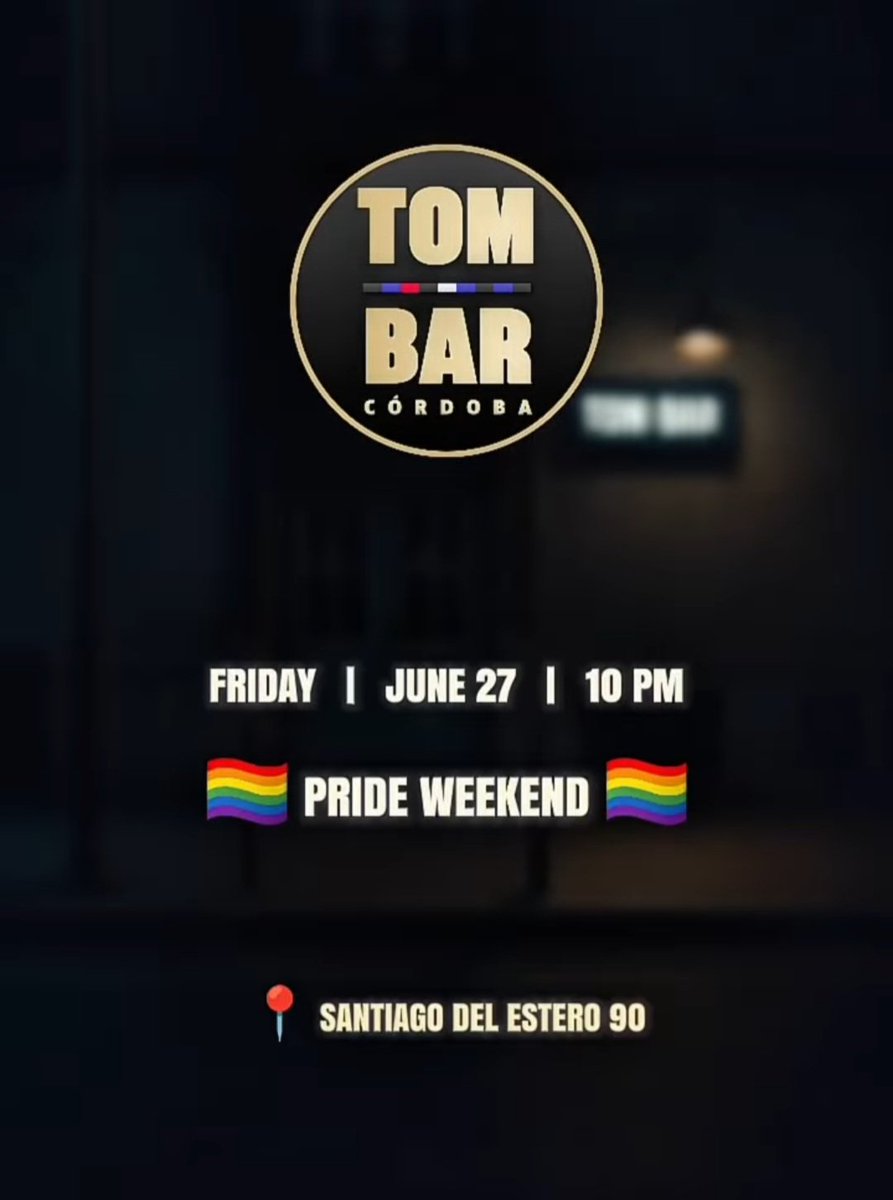 manucbaarg's tweet photo. ¿Dónde se pone esta noche? A donde van ustedes? 3 opciones para pasarla bien.. Tom Bar (Lugar nuevo) / H.edon / Housing Bar .. Los leo por acá..  yo creo que voy a conocer Tom https://t.co/hordT9LfKQ