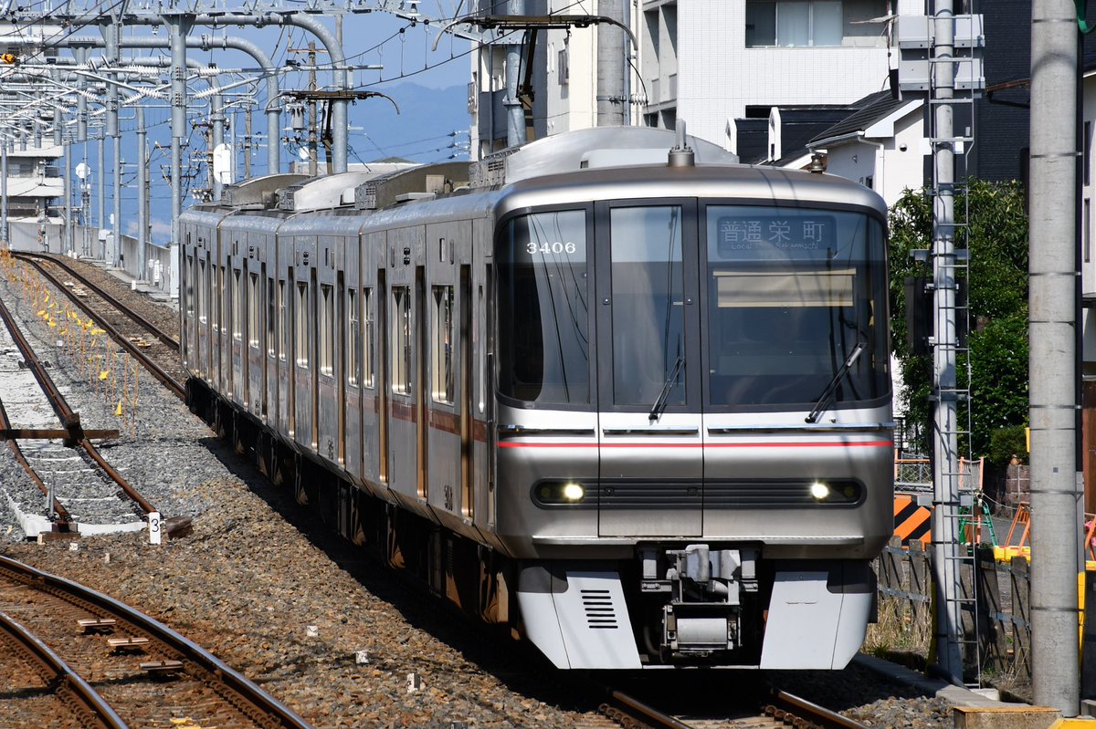 昨日は名鉄瀬戸線開業120周年HM付き車両だけじゃなく1編成しかいない