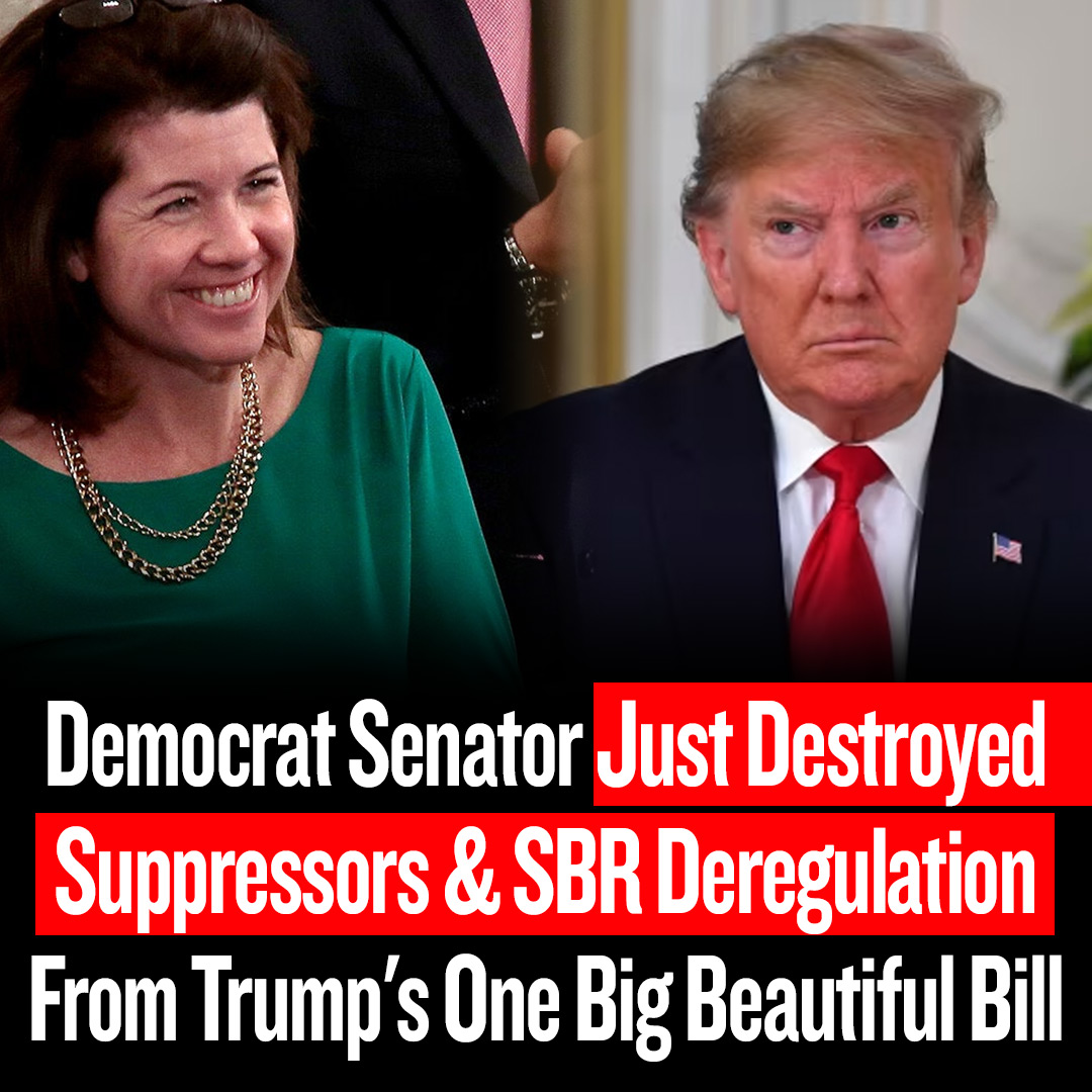 Senate KILLS NFA Repeal… Here’s How We Got Screwed 🚨We were this close. Just days ago, the Senate was on the verge of stripping suppressors, SBRs, and AOWs from the NFA entirely—no more tax stamps, no more 9-month waits, no more ATF permission slips.

Then, just after midnight,