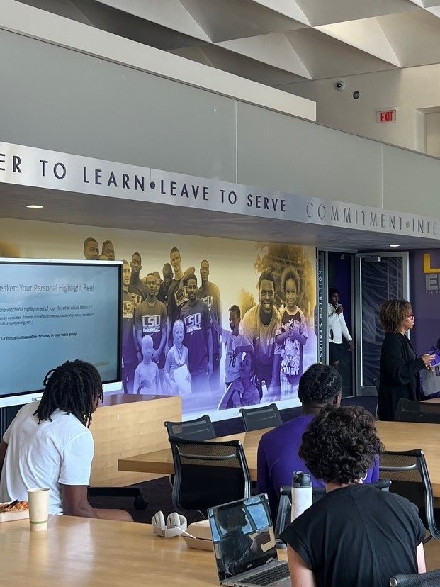 ✅ Thank you to @lsutigerlife for an insightful session on résumé building during our Summer Academic Success Program! We're grateful for the tools and tips to help us shine professionally. 💼🐯