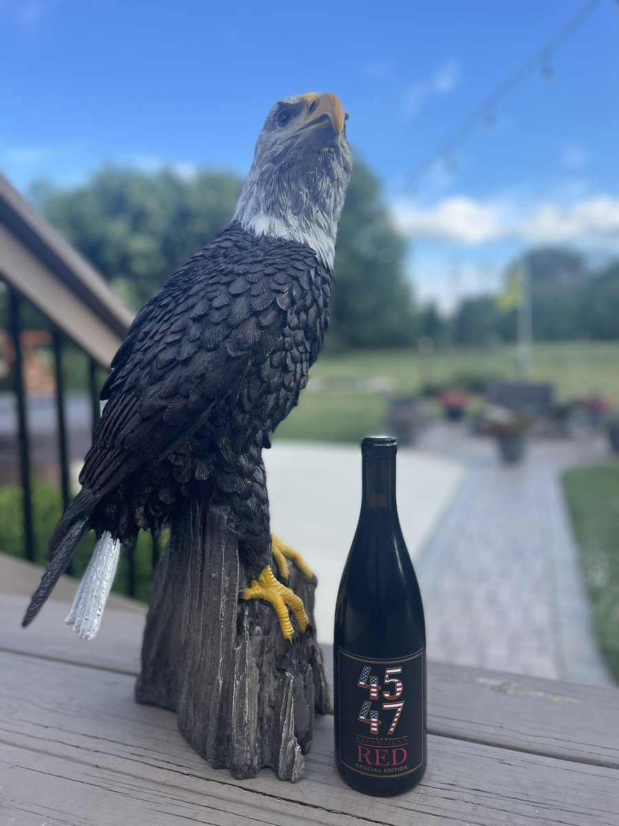 Chuck Barham (@chuckbarham) on Twitter photo <a href="/RepublicanWine/">Republican Red Winery</a>
A GREAT day to uncork a bottle of 45-47 Red from Republican Red Winery.
#MAGA
#MAHA
#Winning <a href="/RepublicanWine/">Republican Red Winery</a>
A GREAT day to uncork a bottle of 45-47 Red from Republican Red Winery.
#MAGA
#MAHA
#Winning