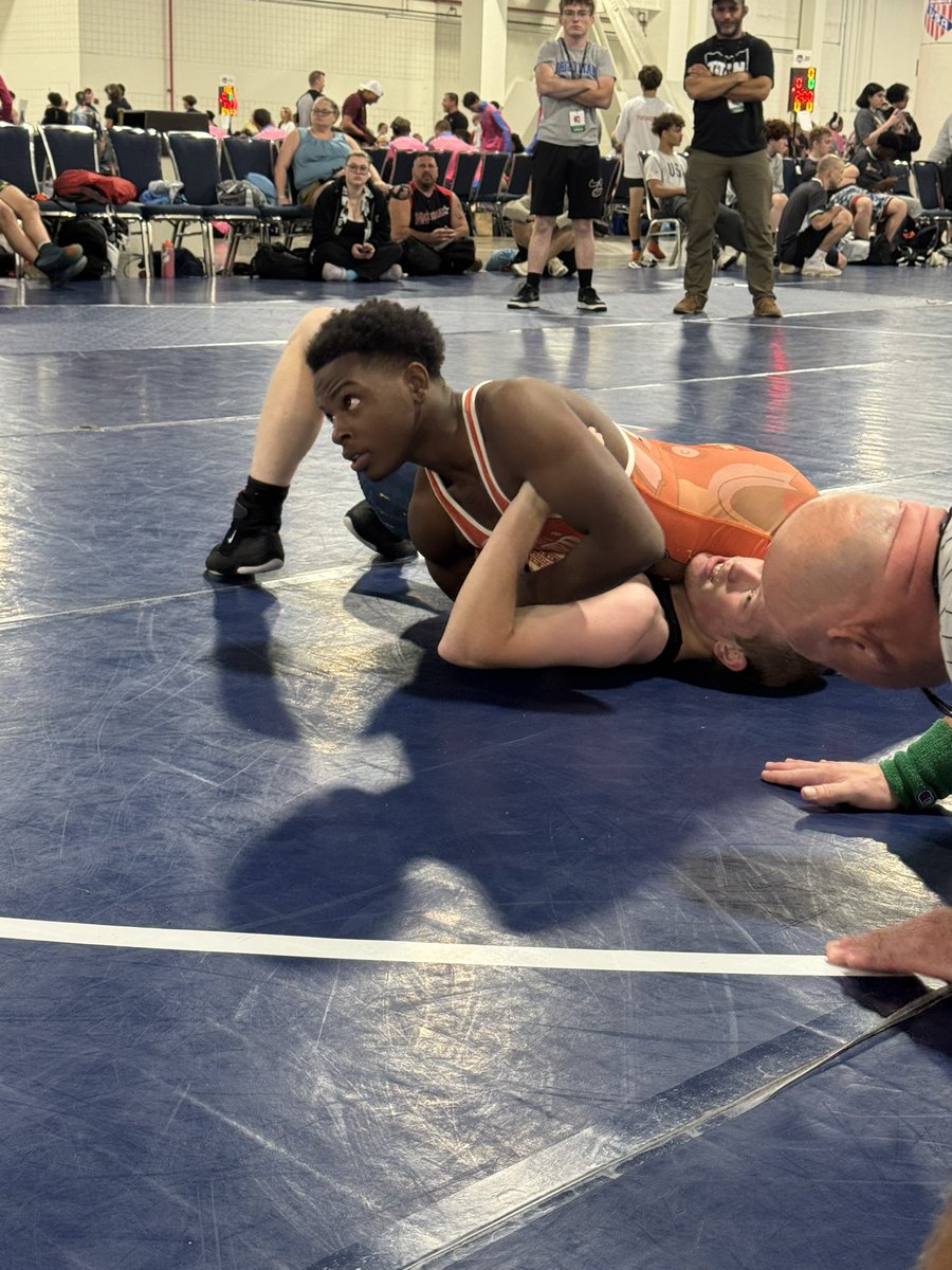 OPS_BearWrestle's tweet photo. Excellent day for the Bears! 

Khy’Ree 9-0 with 8 pins
Wahab 8-0 with 6 pins/TF
Abdi 4-3
Albert 2-4

Four more tomorrow! 
#GOBEARS https://t.co/hsIDSVQEwb