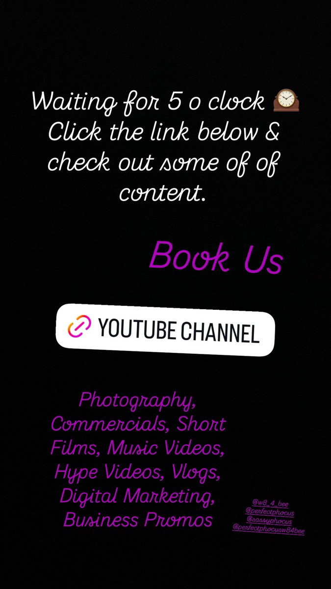 More content available on our <a href="/YouTube/">YouTube</a> channel. Click the link youtube.com/@perfectphocus…