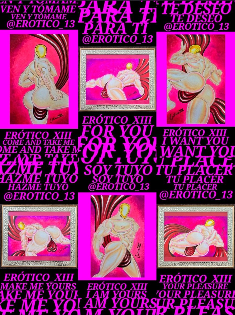 EROTICO_XIII's tweet photo. @EROTICO_XIII #eddygaribayart #edddyuniverse #eddyluxuryart #eddyminecraftartist @RugbyPortraits @simonshawrugbyG 
SOY TUYO I AM YOURS💖
TE DESEO I WANT YOU💖VEN Y TÓMAME COME AND TAKE ME💖HAZME TUYO MAKE ME YOURS💖TU PLACER YOUR PLEASURE💖PARA TÍ FOR YOU💖 Allende 356 Morelia🇲🇽 https://t.co/T2Ukh6ixZZ