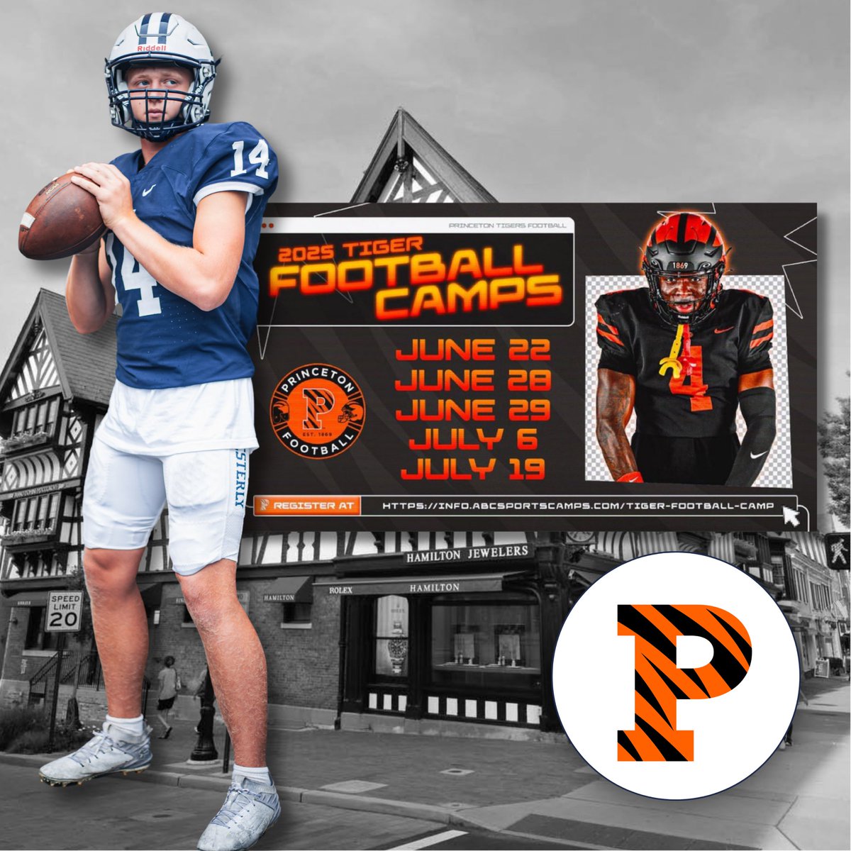 Landon Husereau 2027 QB (@landon_husereau) on Twitter photo Headed to New Jersey tomorrow to compete at <a href="/PrincetonFTBL/">Princeton Football</a> !
Appreciate the invite — looking forward to working with the staff and competing.
<a href="/CoachBobSurace/">Bob Surace '90</a> <a href="/CoachRosenbaum/">Mark Rosenbaum</a> <a href="/CoachWFox/">Will Fox</a> <a href="/Coach_Flinn/">Brian Flinn🤫</a>
<a href="/WPSBulldogsFB/">Westerly Bulldogs Football</a> <a href="/WPSBulldogs/">WPS Bulldogs</a> <a href="/rds_jr/">RSposato Jr.</a> <a href="/BreakthroughEFB/">Breakthrough Elite Football</a> <a href="/M2_QBacademy/">M2 QB Academy</a> Headed to New Jersey tomorrow to compete at <a href="/PrincetonFTBL/">Princeton Football</a> !
Appreciate the invite — looking forward to working with the staff and competing.
<a href="/CoachBobSurace/">Bob Surace '90</a> <a href="/CoachRosenbaum/">Mark Rosenbaum</a> <a href="/CoachWFox/">Will Fox</a> <a href="/Coach_Flinn/">Brian Flinn🤫</a>
<a href="/WPSBulldogsFB/">Westerly Bulldogs Football</a> <a href="/WPSBulldogs/">WPS Bulldogs</a> <a href="/rds_jr/">RSposato Jr.</a> <a href="/BreakthroughEFB/">Breakthrough Elite Football</a> <a href="/M2_QBacademy/">M2 QB Academy</a>