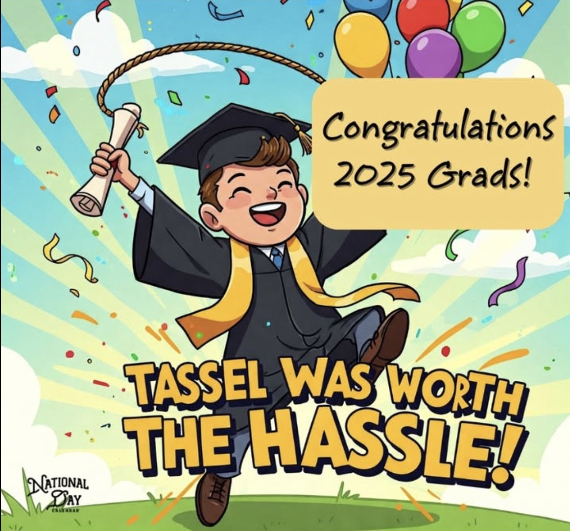 Congrats to all of the grads in and around the neighborhood…ya done good!