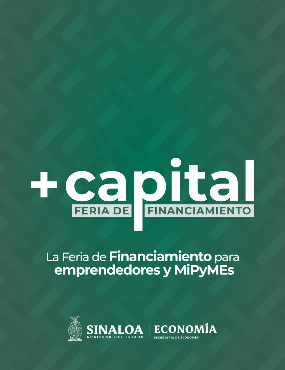 ¿Tu negocio necesita financiamiento?

Llega +CAPITAL, la Feria de Financiamiento donde más de 20 bancos, instituciones públicas y financieras estarán listas para ayudarte.
🗓 Viernes 4 de julio
📍 MASIN
🕒 9:00 a.m. a 3:00 p.m.
📅 Regístrate: bit.ly/MásCapitalFeri…