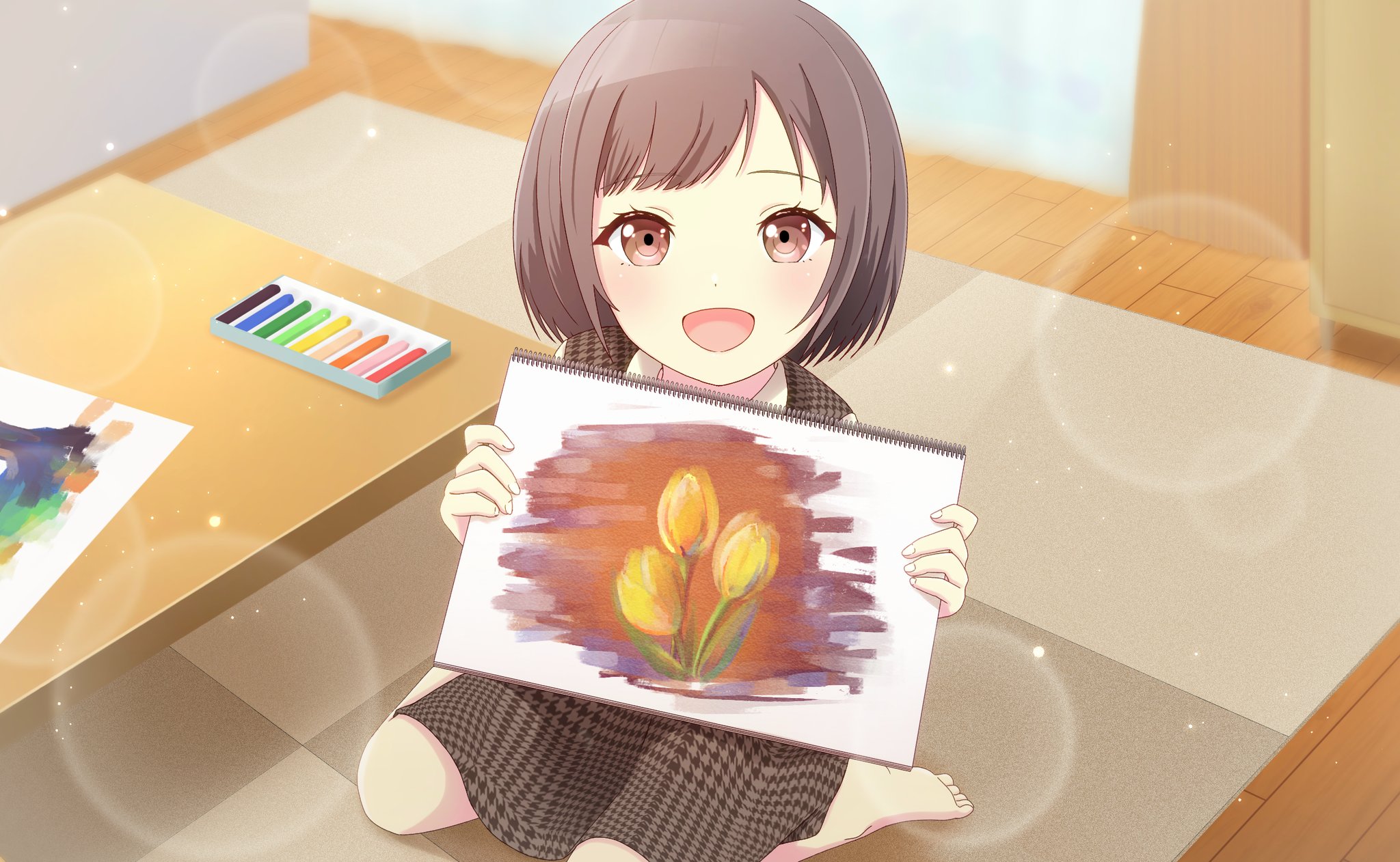 ♡日野森志歩 ぴくりあ8点セット♡ ⑯日野森志歩🍜 - ibisPaint