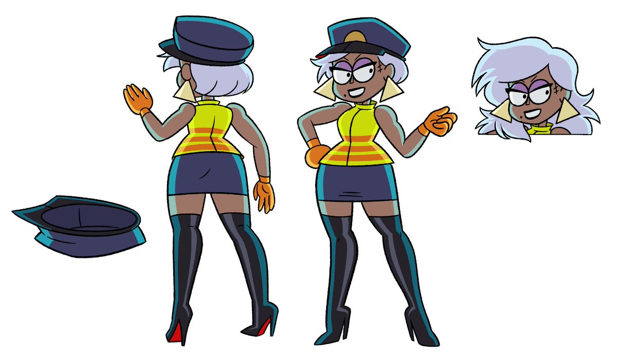 Here you go! Dynamite Watkins Crossing Guard outfit fresh from 2017