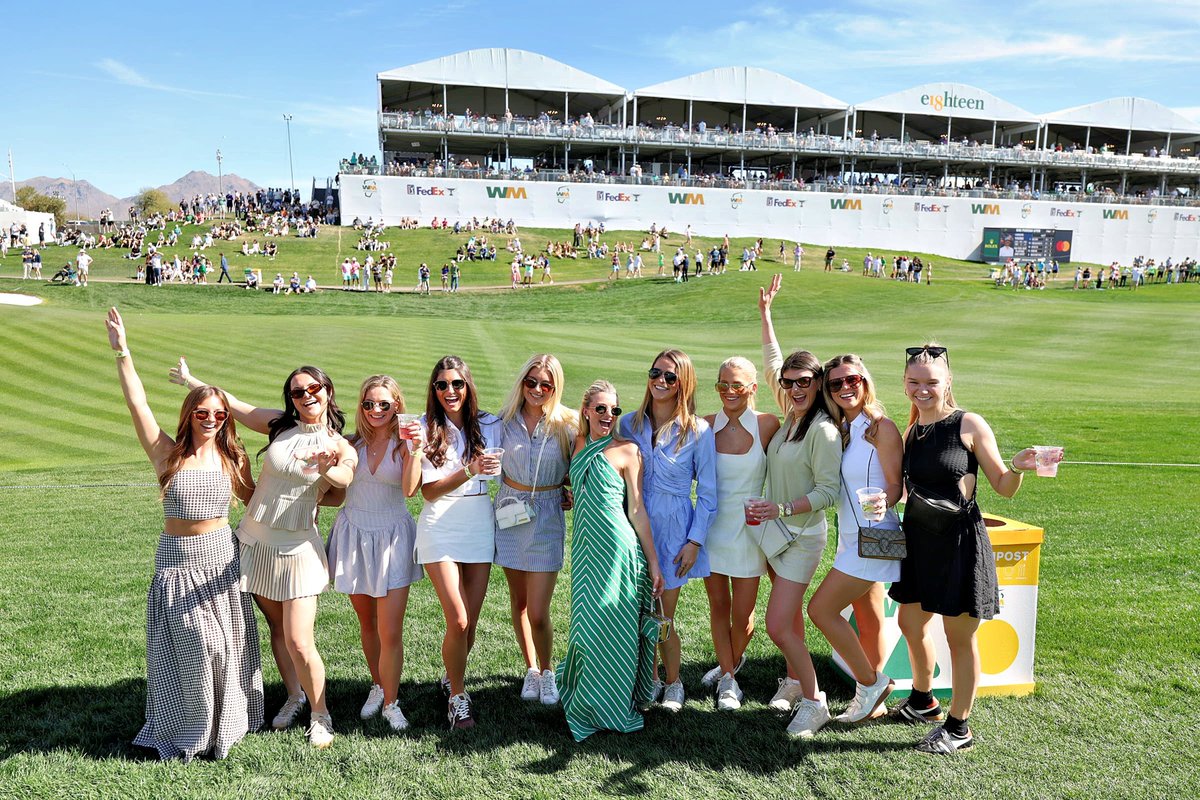 WMPhoenixOpen's tweet image. No caption needed 💯  #fanfriday