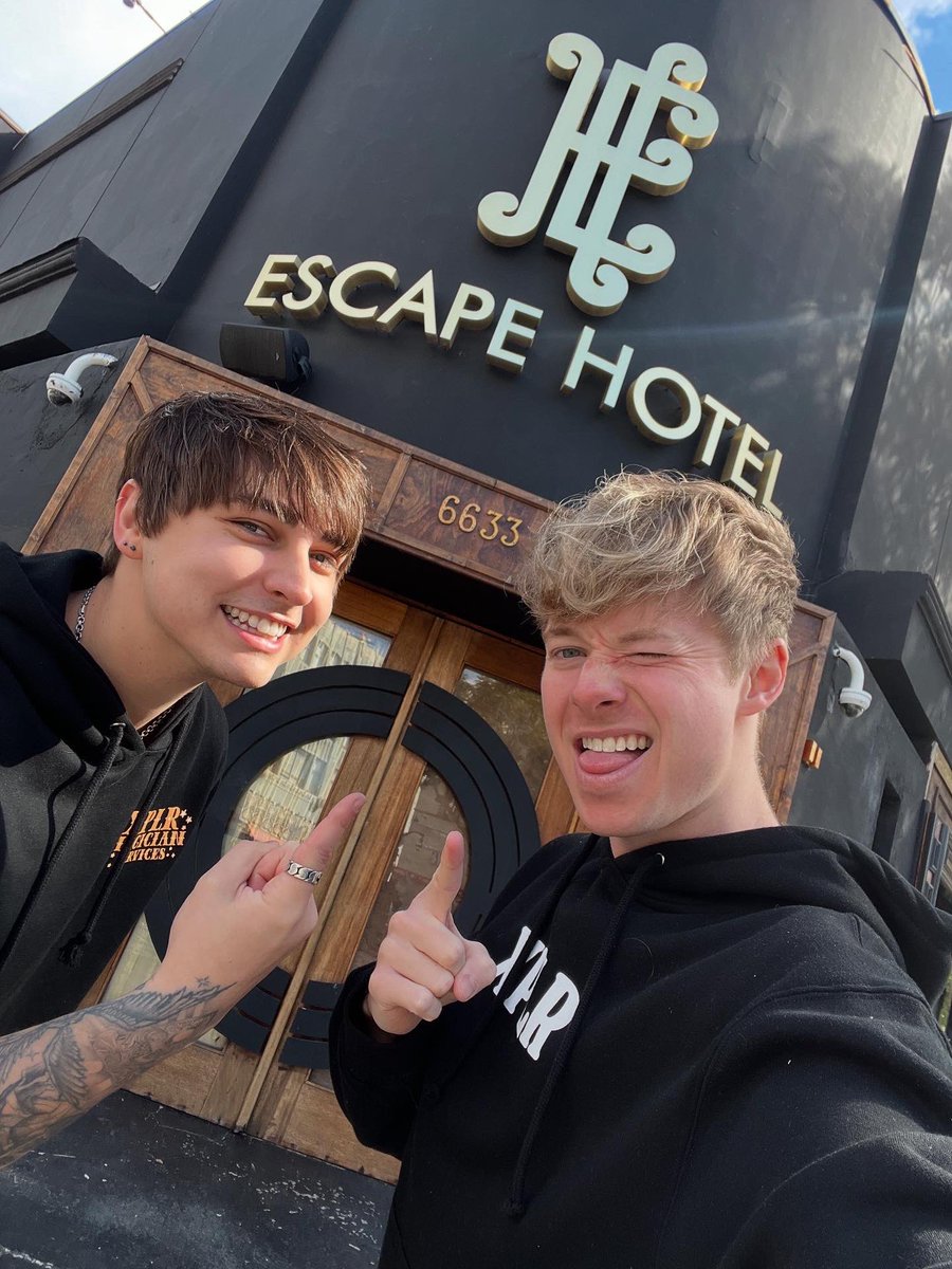 WE OPENED AN ESCAPE ROOM!! a dream finally became a reality — on hollywood blvd! 

in the “Asylum” you must face fears,  summon demons and you might see a familiar face 👀👻 

can’t wait to hear how you all like it! tix below 👇🏻