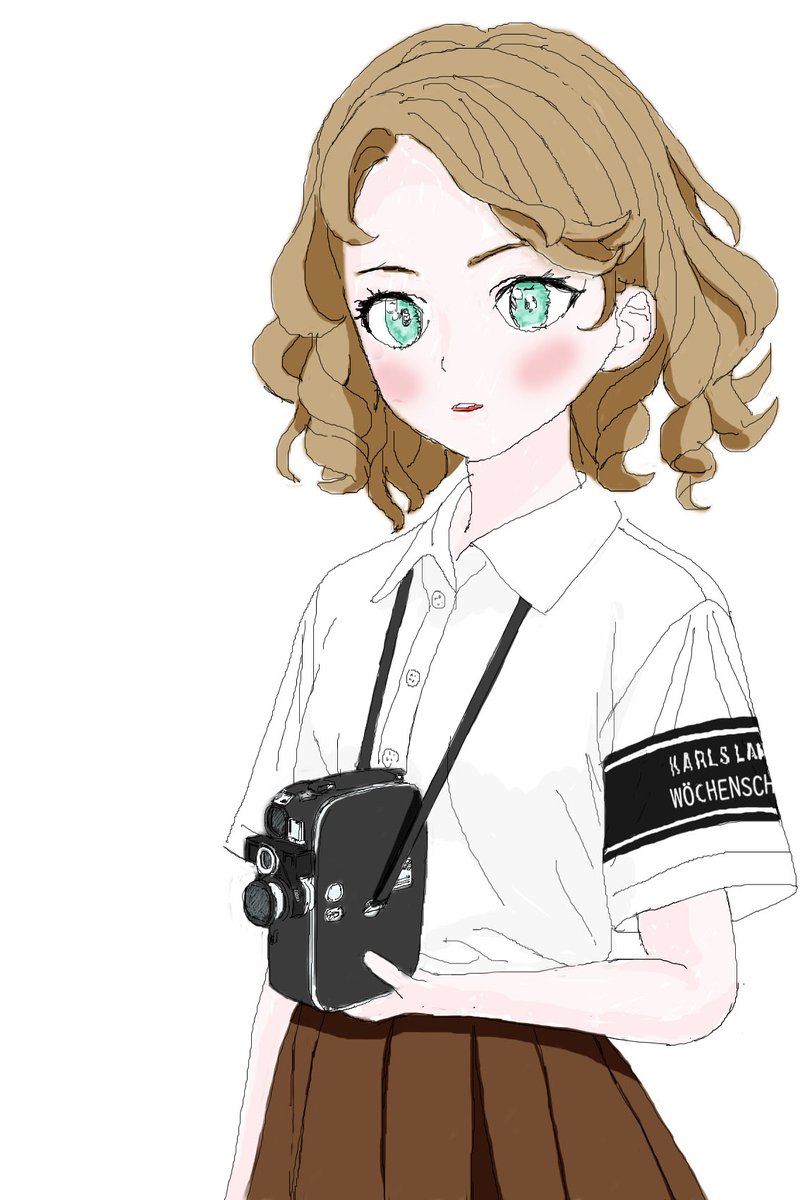 hispania_1936's tweet photo. レニはカールスランド出身の若い映画監督です。
ヒスパニアで同年代の少女たちがニューロイと戦っていることを知った彼女は、志願してその戦場へ赴きます。
レニはウィッチではないため、戦争のニュースを撮影するために工夫を凝らす必要があります
#Hispania1936 #Sytrikewitches #Newchar https://t.co/OLV77QmOy8