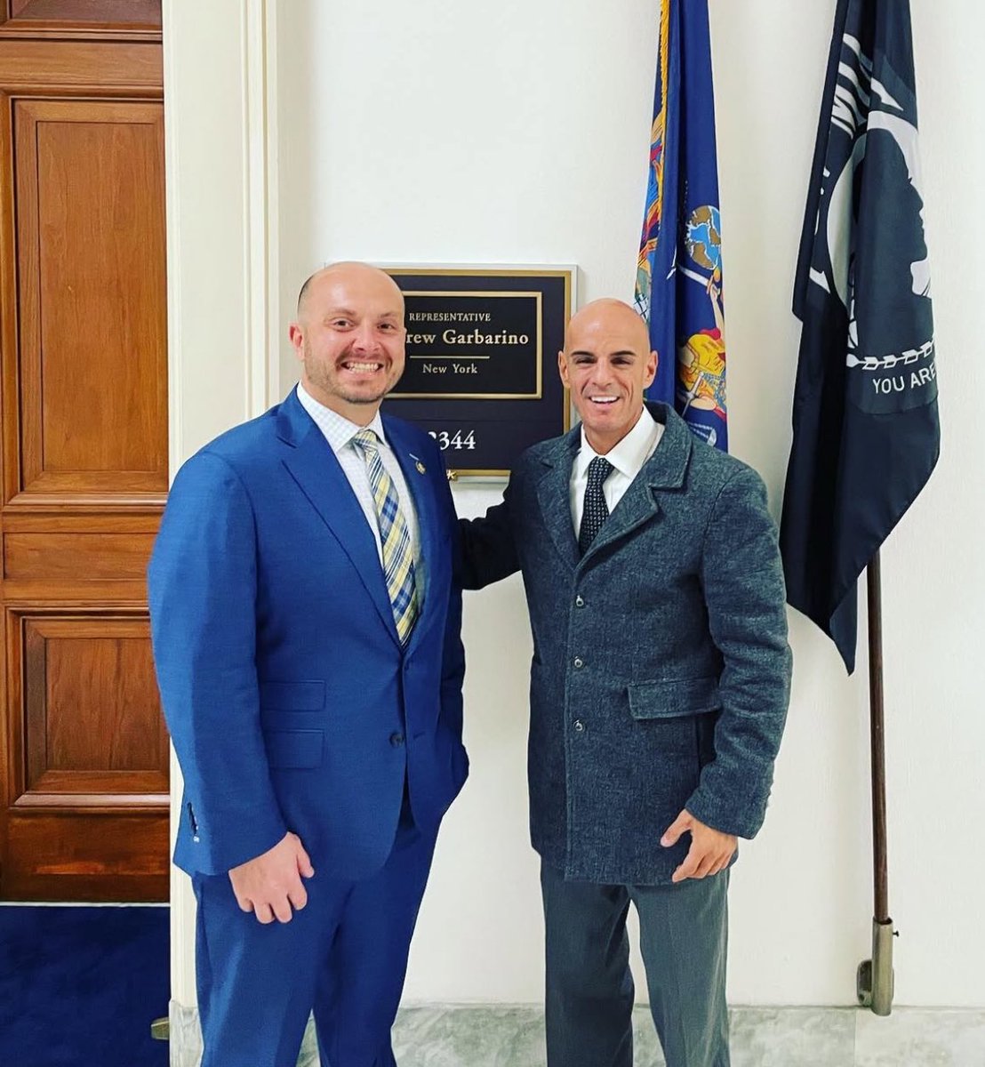 RepGarbarino's tweet image. My dear friend Jamie Atkinson has lost his years-long battle with 9/11-related cancer. As a 19-year-old Community Ambulance Company volunteer and MTA Police Officer, Jamie spent weeks at Ground Zero clearing the pile. In the years since, he dedicated his life to serving his…