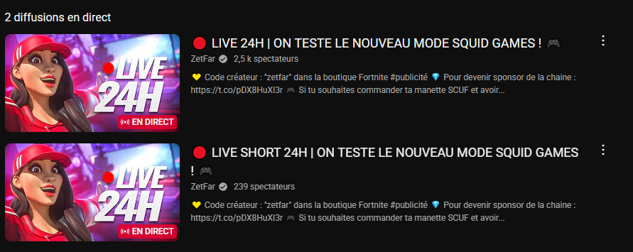ZetFarYT's tweet photo. Incroyable j'en reviens pas, 2800 viewers à 2h du matin https://t.co/4jGkkjHxVf