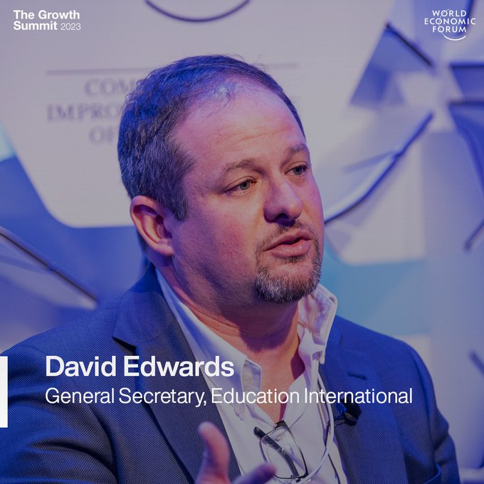 A Coffee with Technology (@coffetechnology) on Twitter photo Rt <a href="/wef/">World Economic Forum</a>
David Edwards (<a href="/daveswords/">David Edwards</a>), General Secretary, <a href="/eduint/">Education International</a>, will attend <a href="/wef/">World Economic Forum</a>'s #GrowthSummit23 from 2-3 May. Find out more. wef.ch/growthsummit Rt <a href="/wef/">World Economic Forum</a>
David Edwards (<a href="/daveswords/">David Edwards</a>), General Secretary, <a href="/eduint/">Education International</a>, will attend <a href="/wef/">World Economic Forum</a>'s #GrowthSummit23 from 2-3 May. Find out more. wef.ch/growthsummit