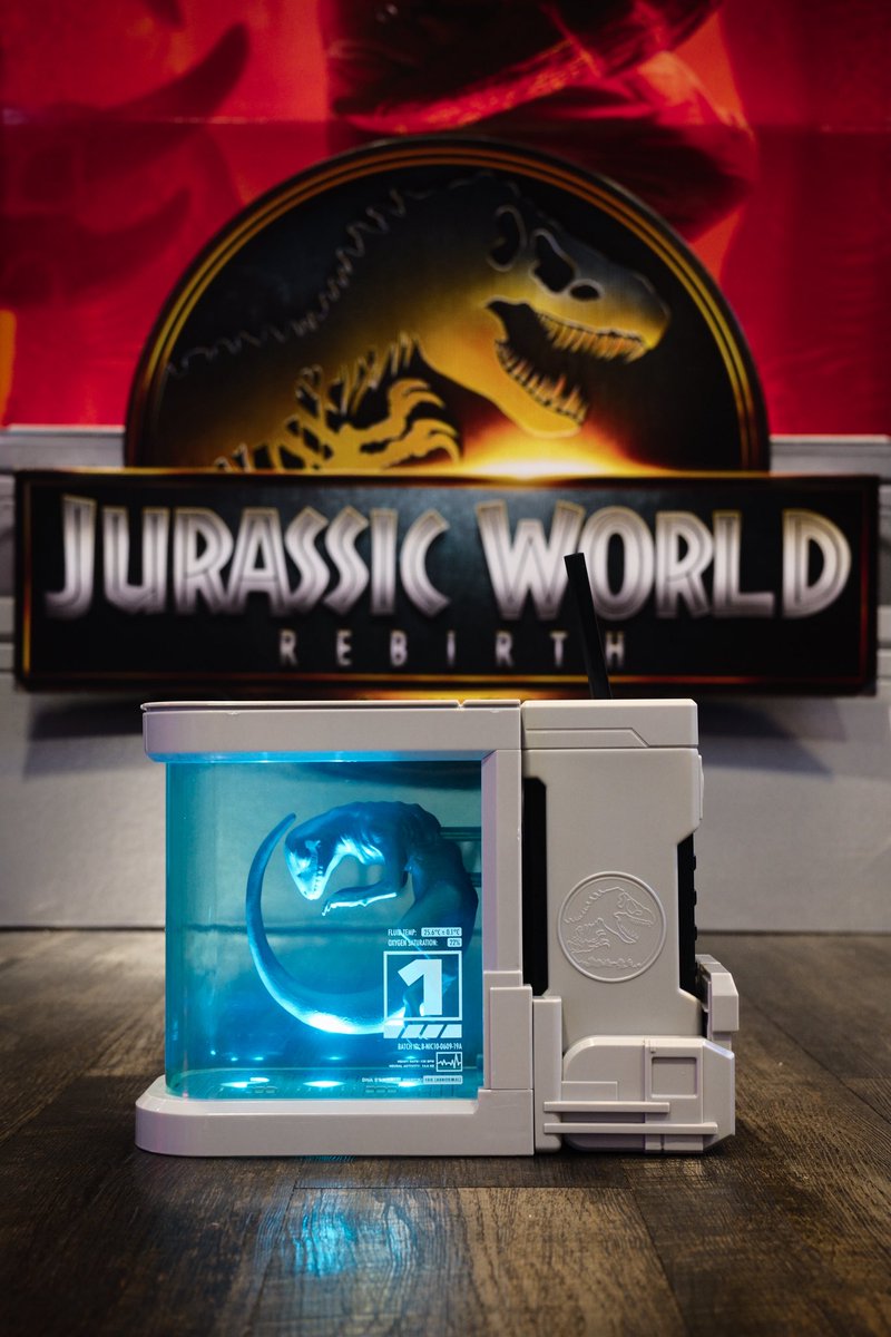 The #RegalCinemas Exclusive  #JurassicWorldRebirth incubator popcorn bucket &amp; sipper have arrived! I have to say, this is one of the BEST movie theater popcorn buckets ever! 

#Regal #JurassicWorld