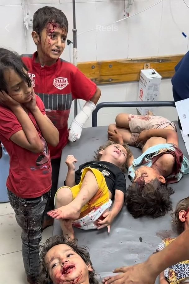 جزء من المشاهداليوميه لاطفال غ ز ه. ان كنت مسلم او عربي او انسان     كيف تشعر 😭