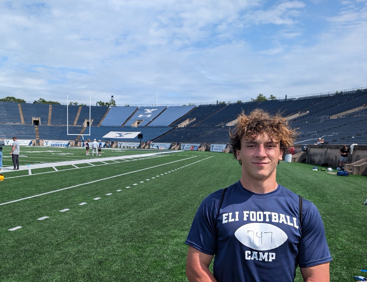odin_erickson5's tweet image. Always a great day at the Yale Bowl! Thank you @CoachRenoYale for hosting Camp, and thanks to @CoachCiotti11 and @coach_smcgowan for all the individual coaching and instruction. Learned a ton today from them and loved competing at the Bowl! @LouisaFootball @Coach_Brady…