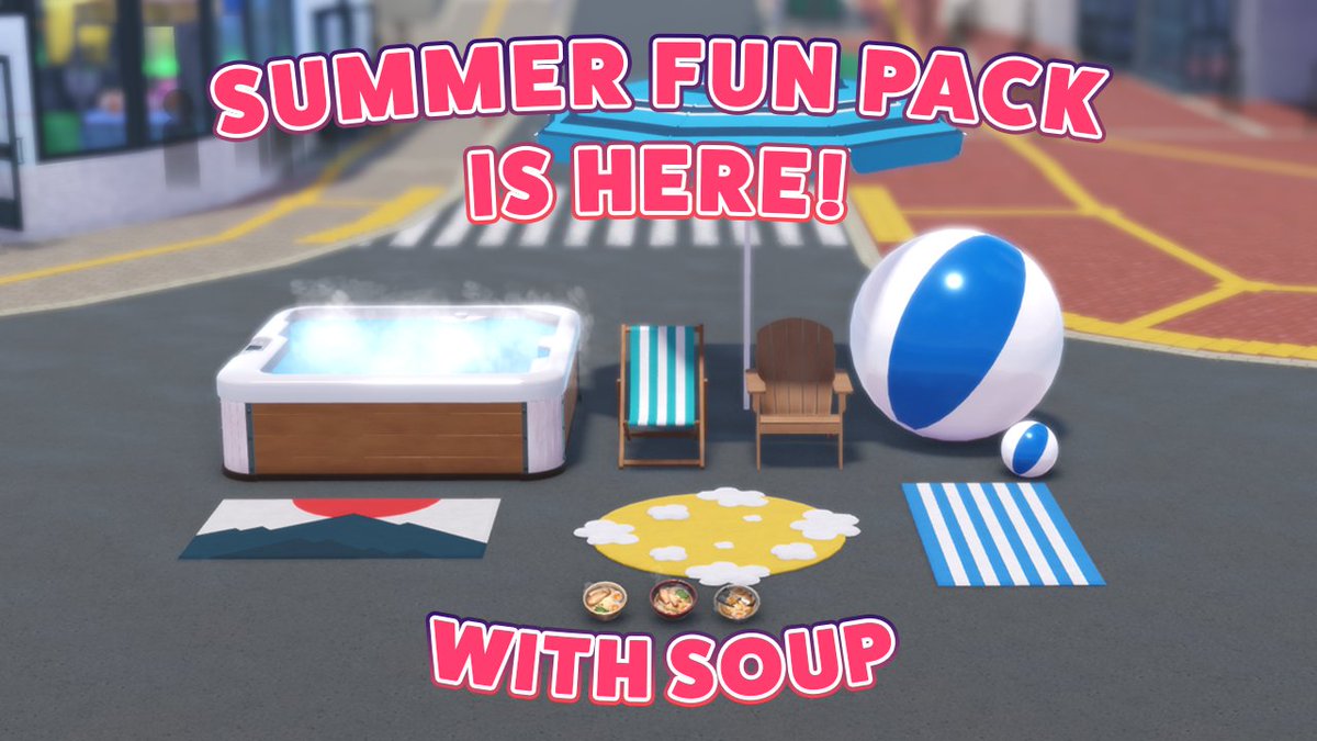 😎 SUMMER IS HERE IN ANIME LIFE!

🪑 18 new Summer Furniture pieces, Hot Tub, Cloudy Beanbag &amp; more!
🐟 New fish + recipes like Miso Soup in the Countryside!
🐛 Various map &amp; countryside bug fixes!

#AnimeLife #TwinAtlas