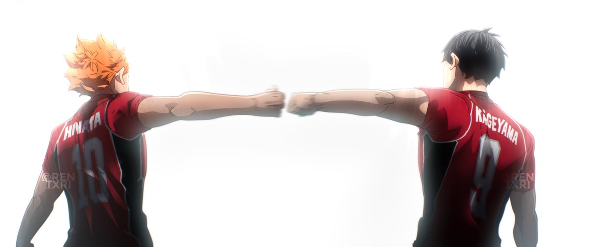 been over a year since i last colored/posted haikyū..i feel dirty #mangacoloring #coloredmanga #haikyu #haikyuu #ハイキュー #kagehina #hinatashoyo #kageyamatobio #haikyuu402