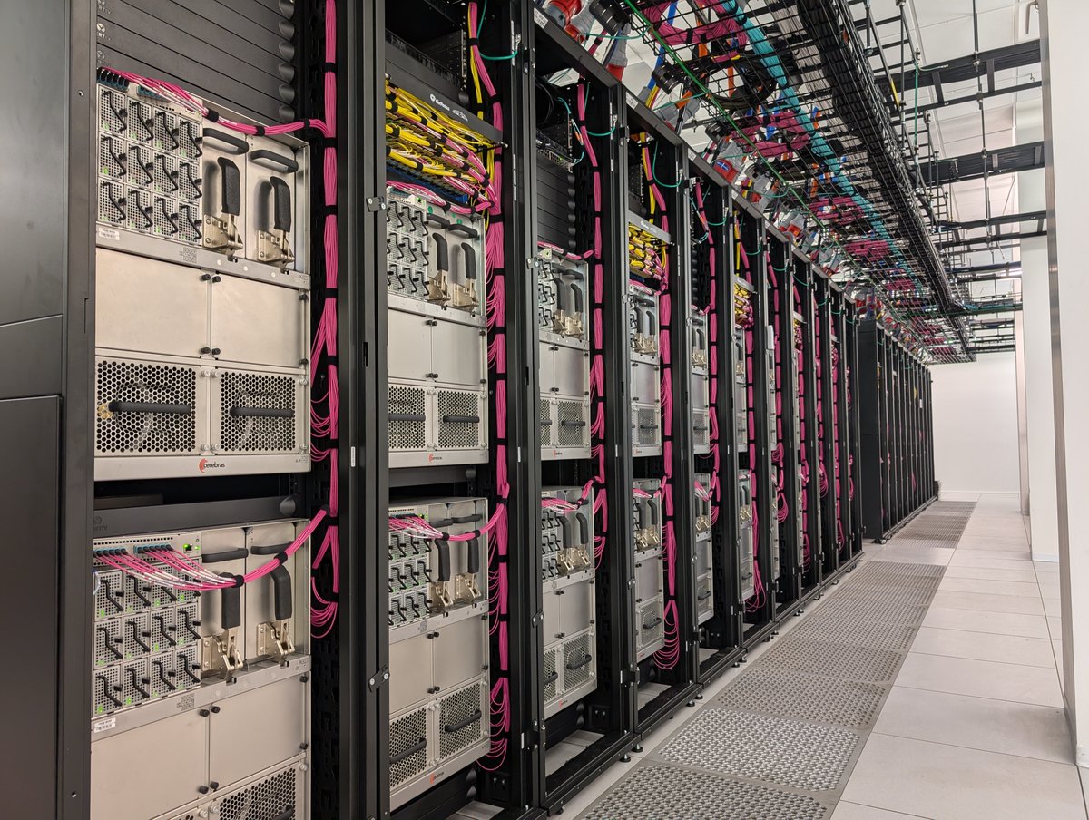 Another massive deployment for <a href="/CerebrasSystems/">Cerebras</a>. This is our new Oklahoma City Data Center.