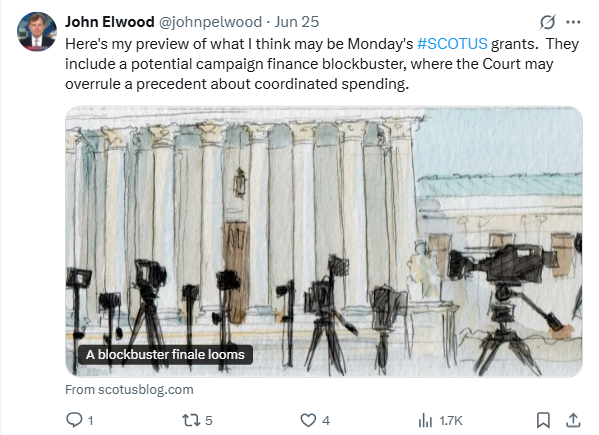 Twitter's algorithm in action: The version of my post that had a screen-cap of the website where it's posted had 10X as many impressions (17K) as the one with a hyperlink to the actual post (1.7K). They don't like the risk of pulling eyes off the site.