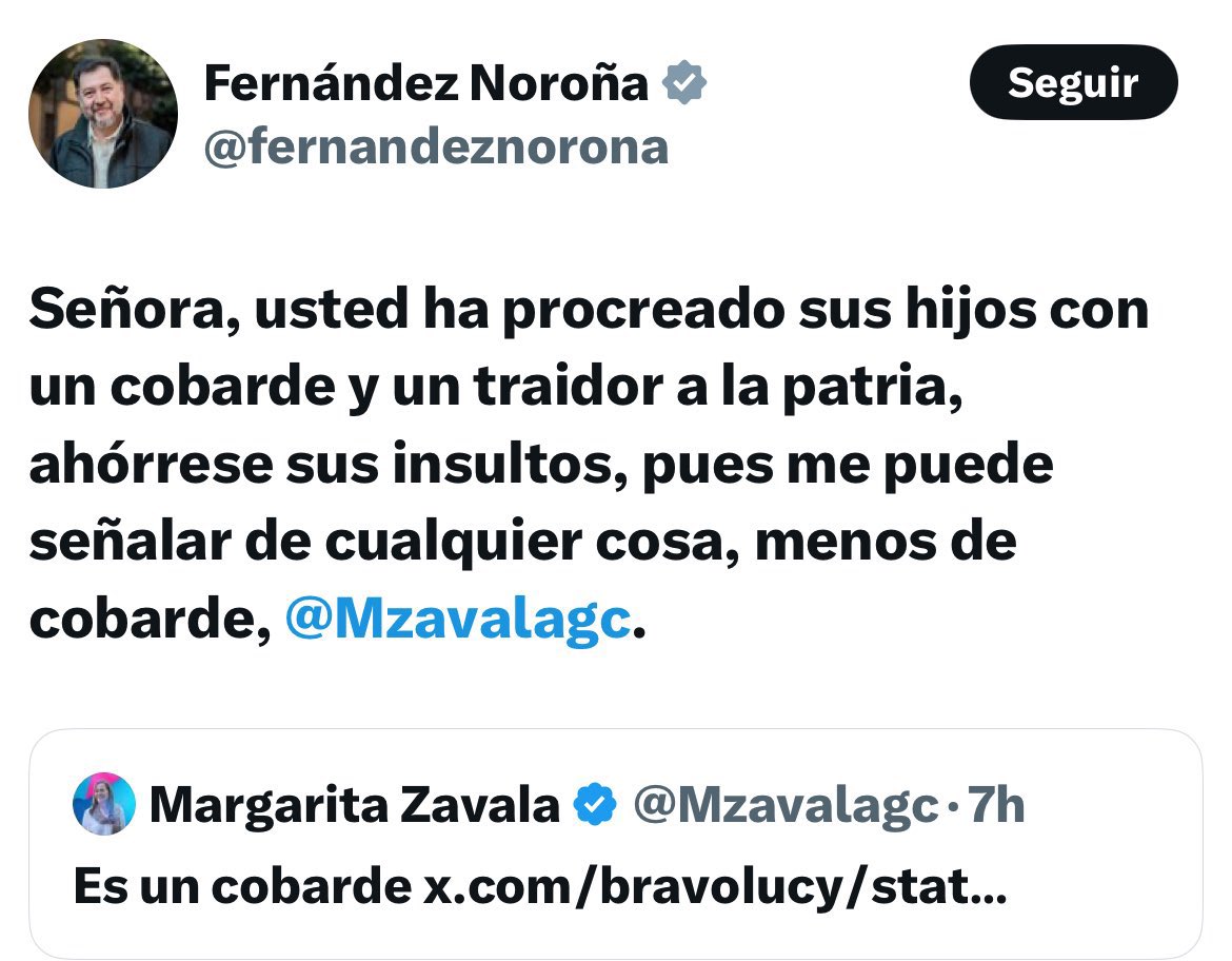 #ChingaTuMadreNoroña , eres un miserable