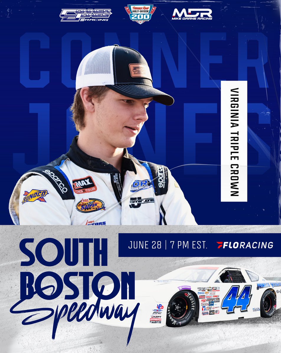 Hitting the track tomorrow night in the Harley-Davidson 200 at South Boston Speedway to kick off the Virginia Triple Crown with Mike Darne Racing!

📺 Catch all the action LIVE on FloRacing starting at 7 PM EST — We will be the final feature of the night.
