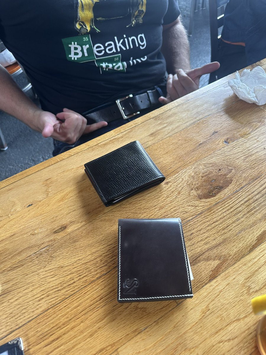 The men in the room love Leathermint.