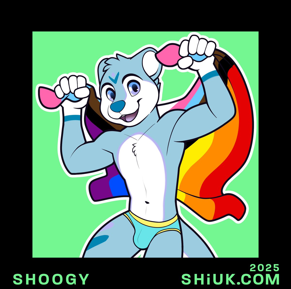 Shoogy Ohmai (@shoogyohmai) on Twitter photo Got this absolutely adorable and sexy early birthday and pride piece from <a href="/Shiuk/">Shiuk Salamander</a> thank you so much!!! Got this absolutely adorable and sexy early birthday and pride piece from <a href="/Shiuk/">Shiuk Salamander</a> thank you so much!!!
