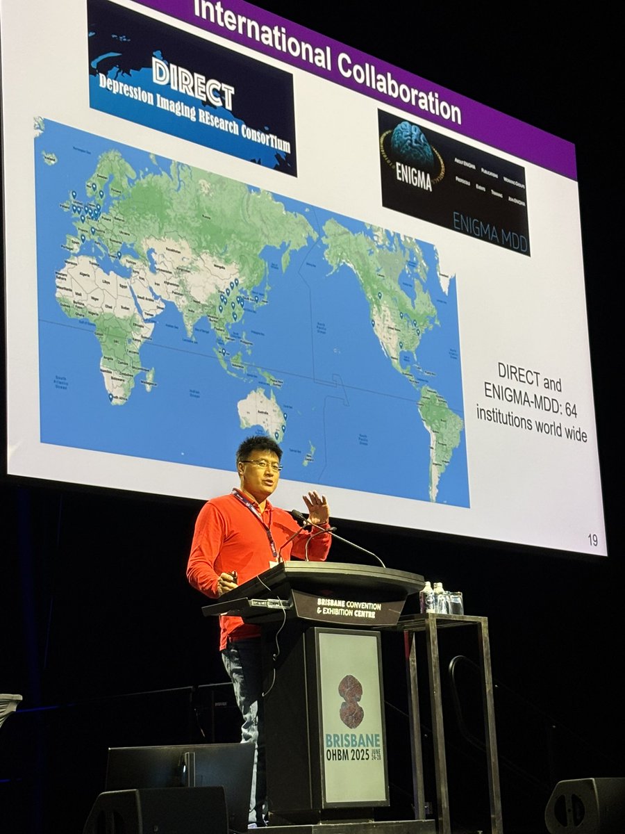 Paul Thompson (@ptenigma) on Twitter photo Chao-Gan Yan <a href="/ycgyan/">Chao-Gan Yan</a> plenary <a href="/OHBM/">OHBM</a> 
🔥DPABI (and its surface based version, DPABI-Surf) is used by the DIRECT Consortium to process functional MRI and it is based on fMRIprep - students at each site go to a free online course and process data locally / they can even process Chao-Gan Yan <a href="/ycgyan/">Chao-Gan Yan</a> plenary <a href="/OHBM/">OHBM</a> 
🔥DPABI (and its surface based version, DPABI-Surf) is used by the DIRECT Consortium to process functional MRI and it is based on fMRIprep - students at each site go to a free online course and process data locally / they can even process