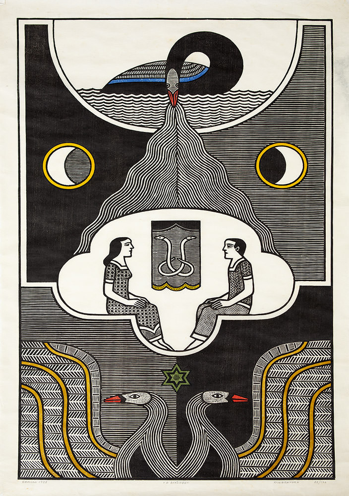 O Diálogo. Gilvan Samico