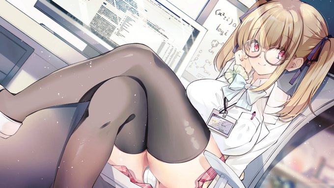 skeb納品しました〜
ツインテ眼鏡っ子ぱんつ😳 