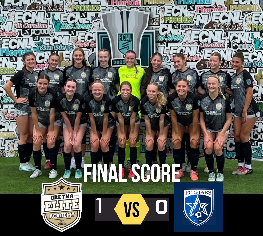 Big win today at #ECNLPlayoffs ⚽️🔥Team effort, every player made an impact. What a game!!Day off tomorrow, then we go at 2:40 on Sunday! Thx to all the coaches that came today! In was FUN!

<a href="/leila_nachi/">Leila Nachi</a> - ⚽️
<a href="/hblaneygk/">Hayden Blaney</a> - 🧼🧤

<a href="/JonBrezenski/">Jon Brezenski</a> <a href="/GEA_ECNL/">Gretna Elite Academy ECNL</a> <a href="/ImYouthSoccer/">ECNL/GA/Recruiting/College Soccer</a> <a href="/ECNLgirls/">ECNL Girls</a>