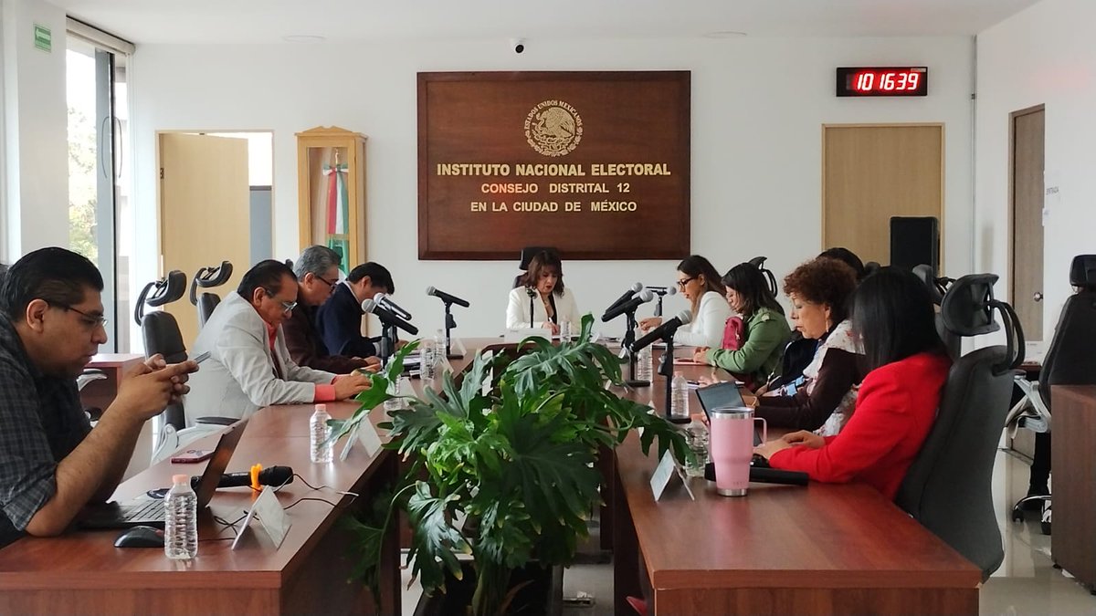 IECM Dirección Distrital 09 Cabecera en Cuauhtémoc (@iecmdd09) on Twitter photo Asistimos a la sesión de los Consejos Distritales 02 y 12 del <a href="/INEMexico/">@INEMexico</a>, con la cual concluyeron los trabajos a nivel distrital sobre el Proceso Electoral Extraordinario del Poder Judicial de la Federación 2024-2025. ¡Enhorabuena! 🙌 Asistimos a la sesión de los Consejos Distritales 02 y 12 del <a href="/INEMexico/">@INEMexico</a>, con la cual concluyeron los trabajos a nivel distrital sobre el Proceso Electoral Extraordinario del Poder Judicial de la Federación 2024-2025. ¡Enhorabuena! 🙌