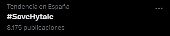 NotPixel86's tweet photo. #SaveHytale es TENDENCIA en MÚLTIPLES PAÍSES!! https://t.co/hghYvAxVm7