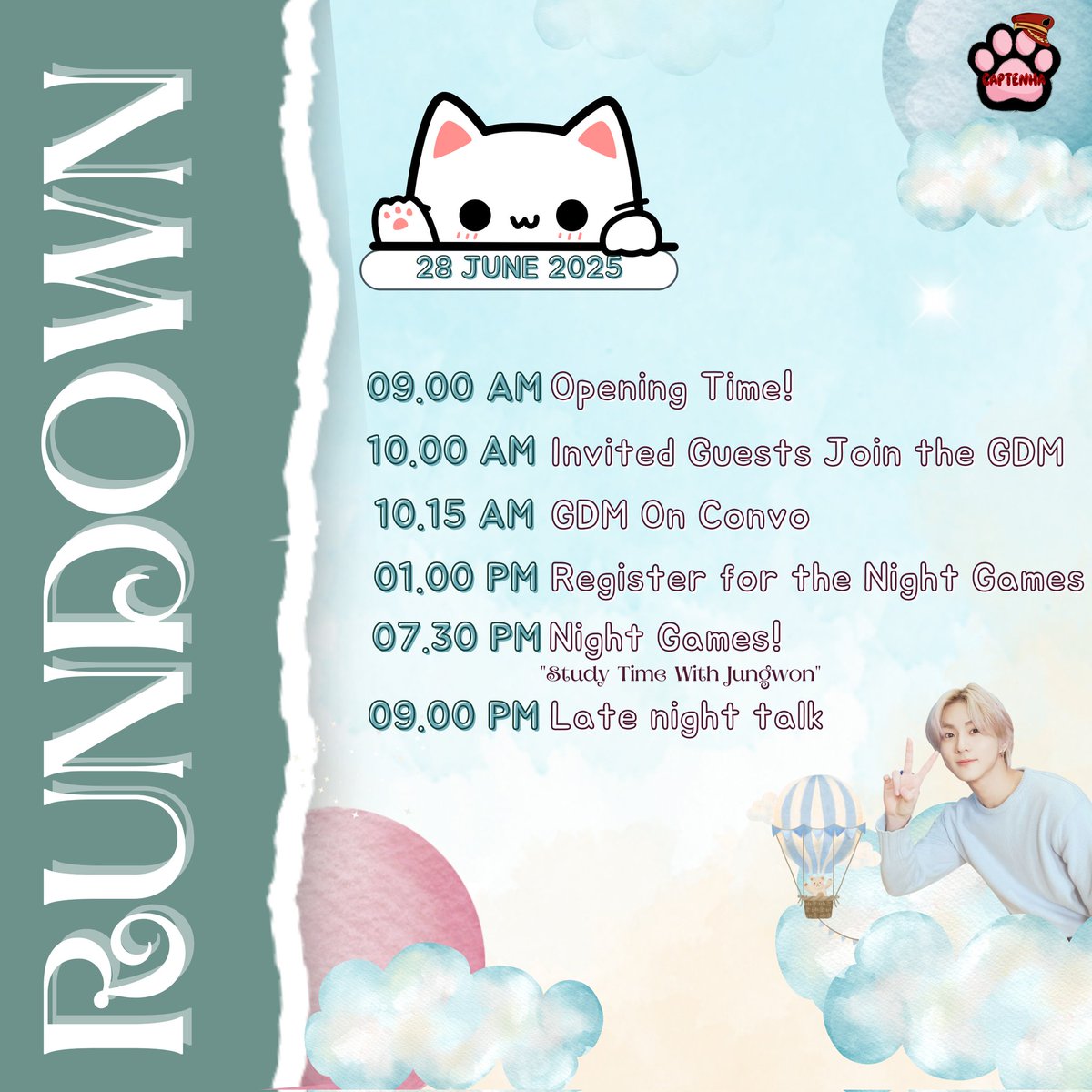 CAPTENHA's tweet image. ㅤ
─── ⋆
ㅤ