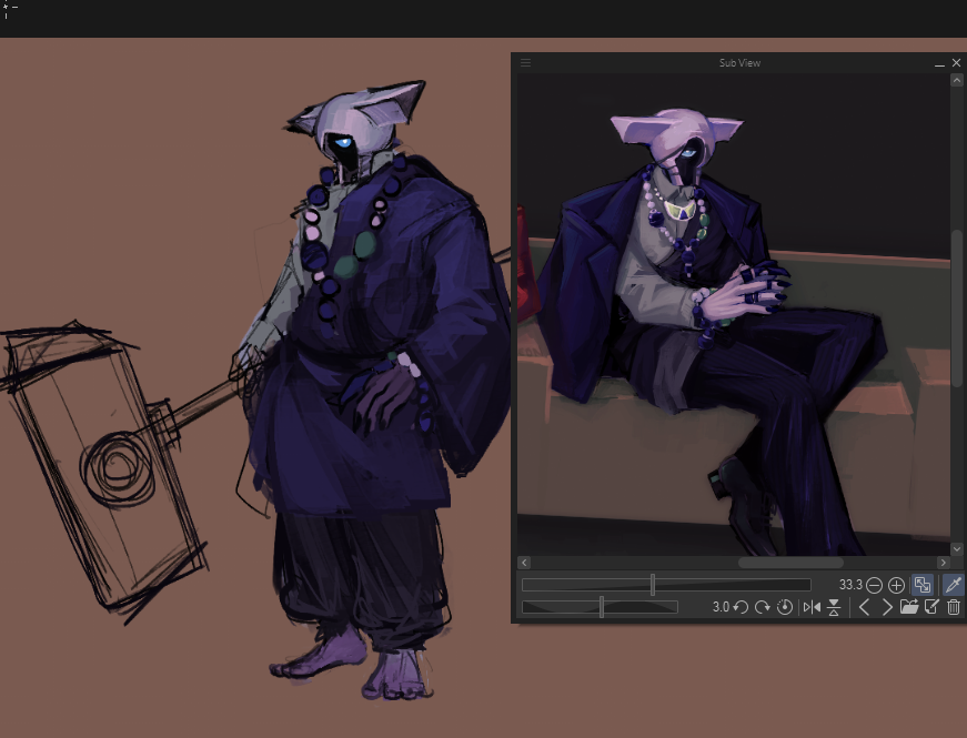 put some clothes on old man