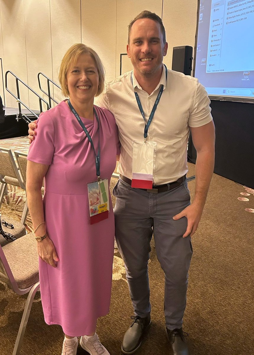 DrNicolasHart's tweet image. Another jam-packed day of catching up with colleagues, attending meetings, Chairing sessions, and listening to some exceptional research being done across survivorship and exercise oncology, as well as reducing inequities in accessing care. #MASCC25.