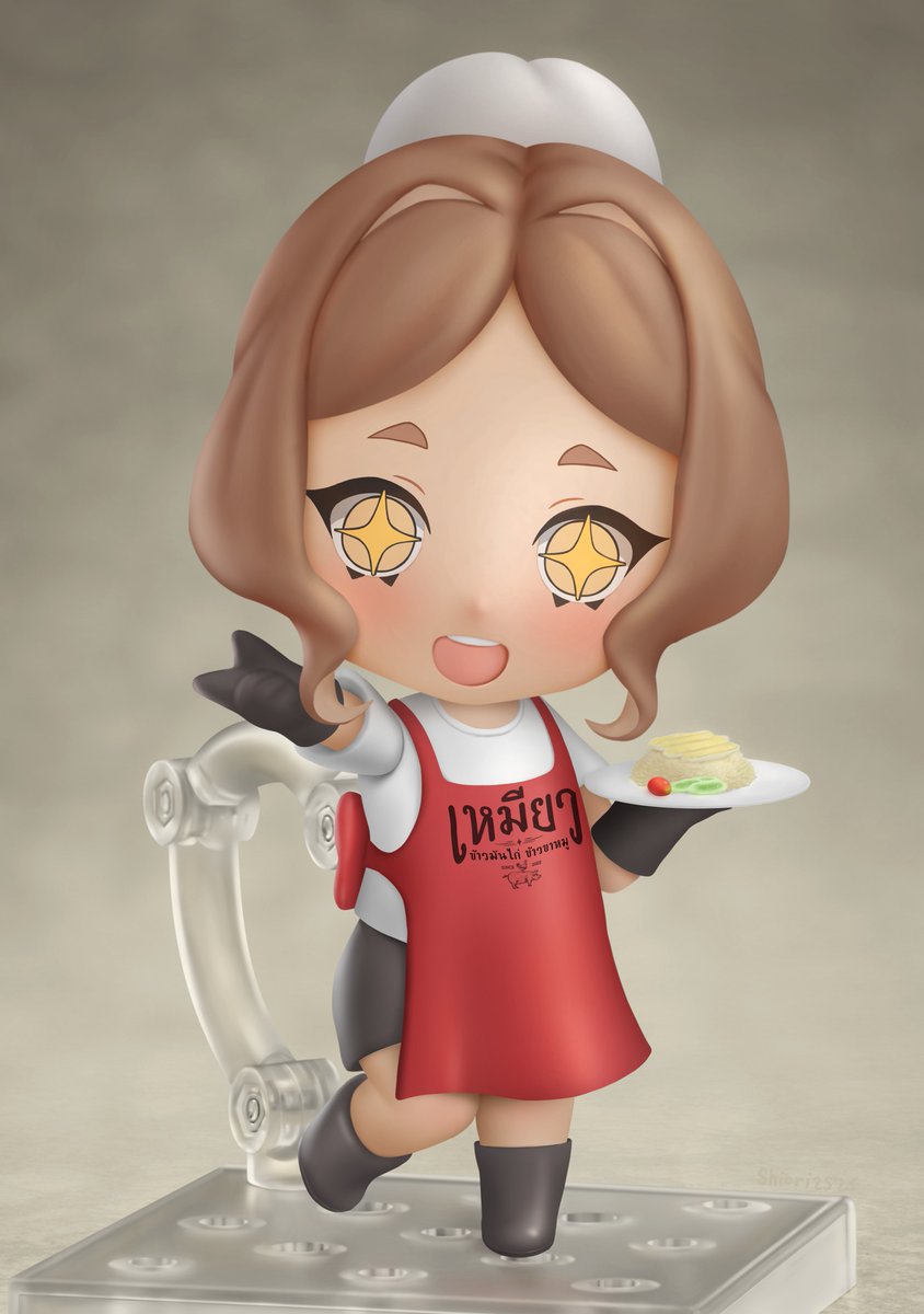 Meaw fanart in Nendoroid style
#เหมียวข้าวมันไก่art