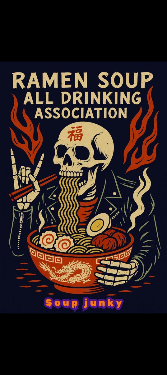 ラ汁全飲み協会　会長のすがいです🙋
考えてたデザインが出来上がったのでステッカーを作ってます🙄欲しい方いますか？🤔